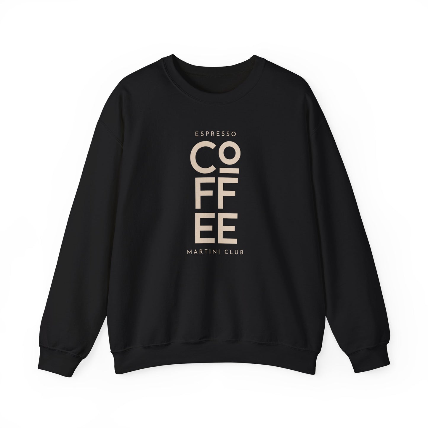 Espresso Martini Club Luxury Coffee Crewneck Sweatshirt