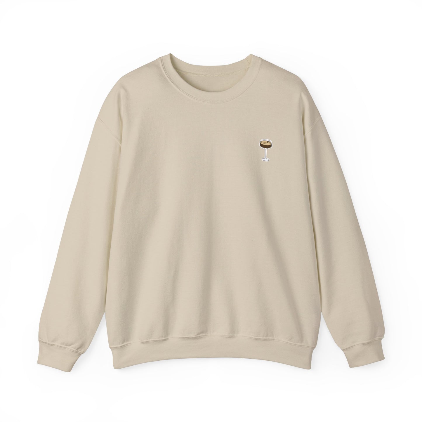 Espresso Martini Minimalist Logo Crewneck Sweatshirt