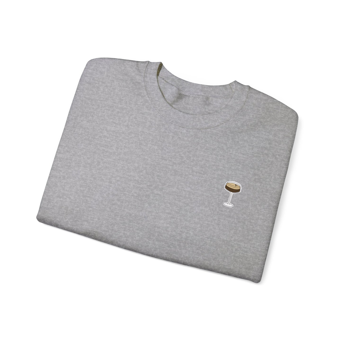 Espresso Martini Minimalist Logo Crewneck Sweatshirt