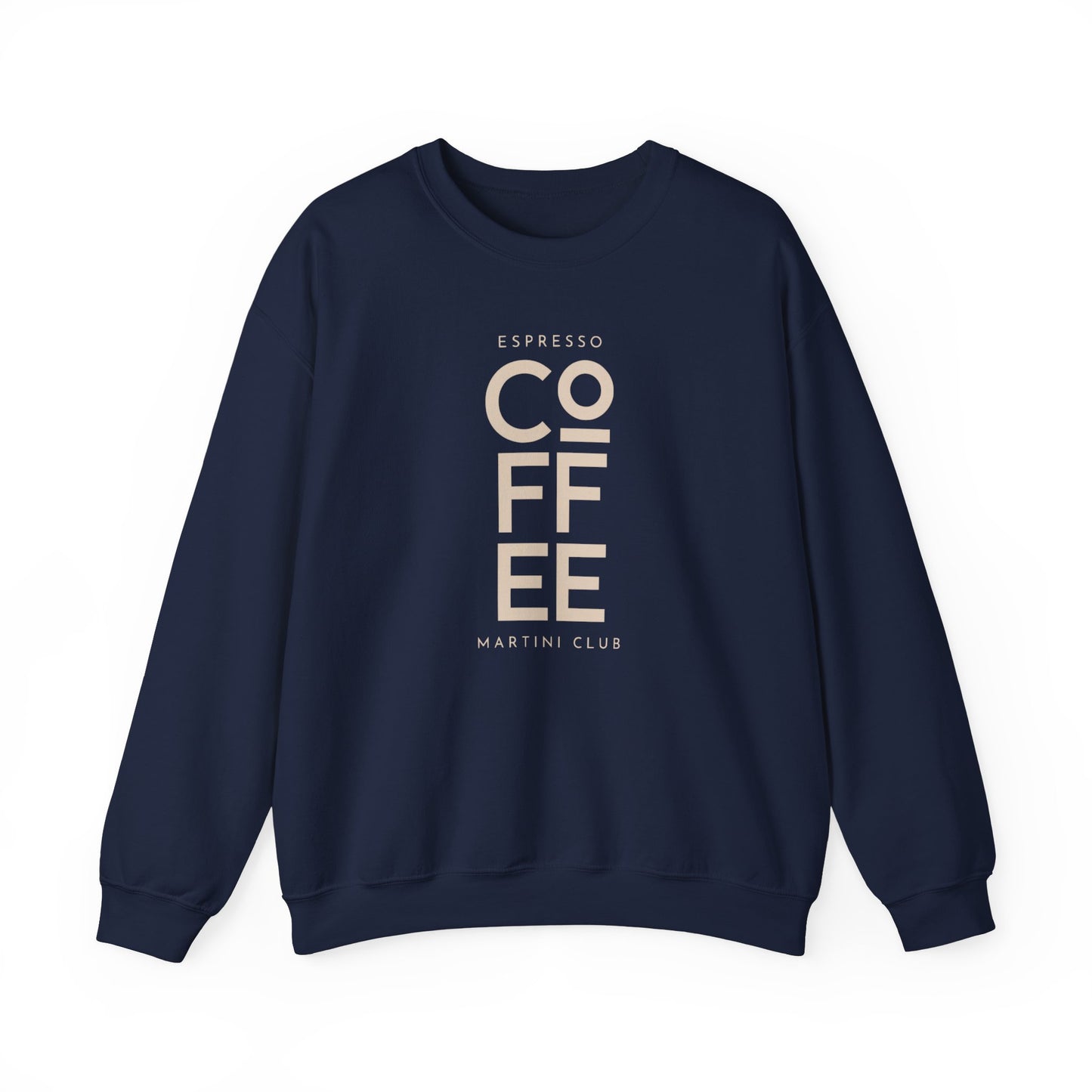 Espresso Martini Club Luxury Coffee Crewneck Sweatshirt