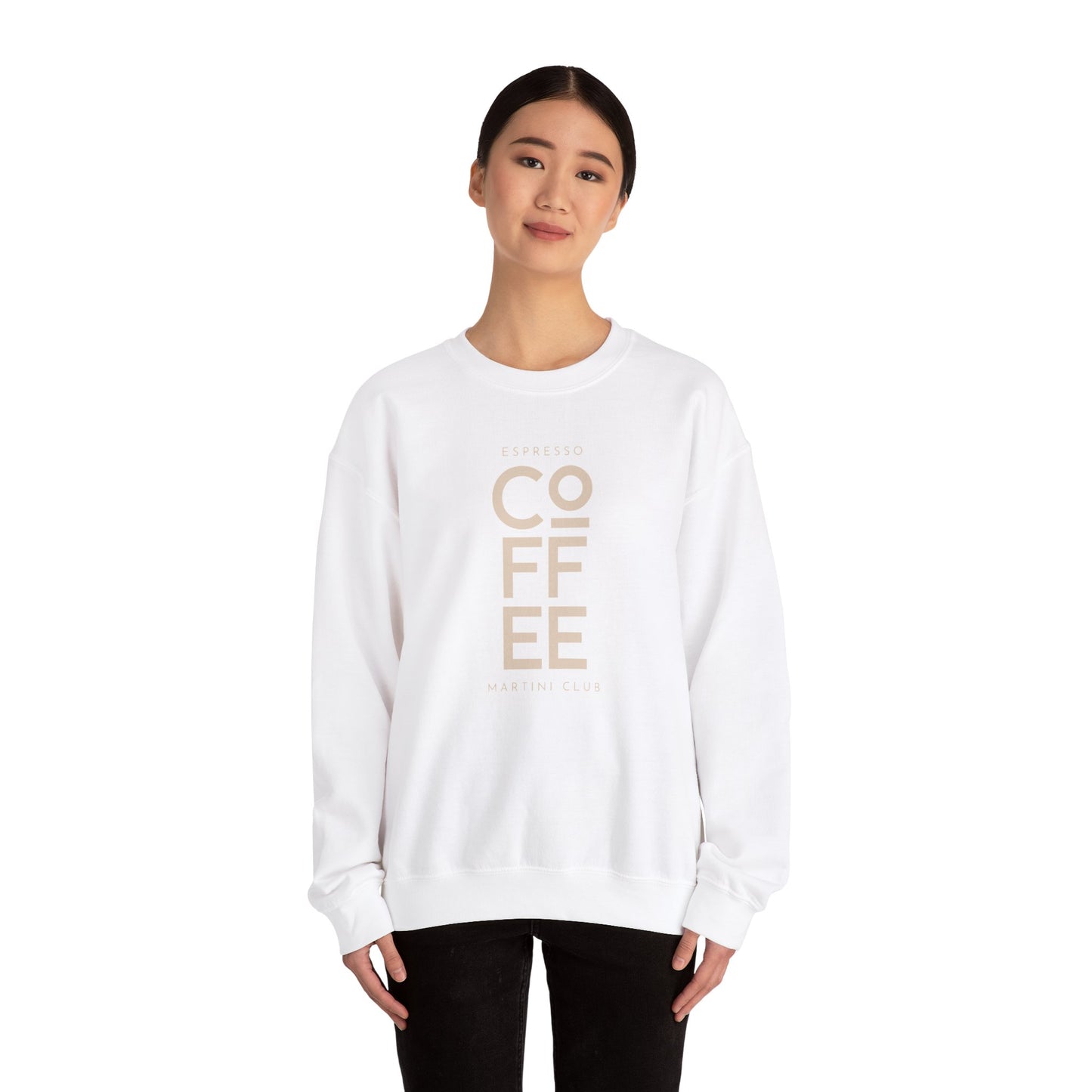 Espresso Martini Club Luxury Coffee Crewneck Sweatshirt