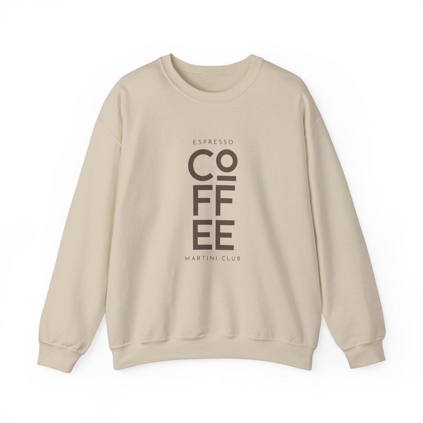 Espresso Martini Club Luxury Coffee Crewneck Sweatshirt