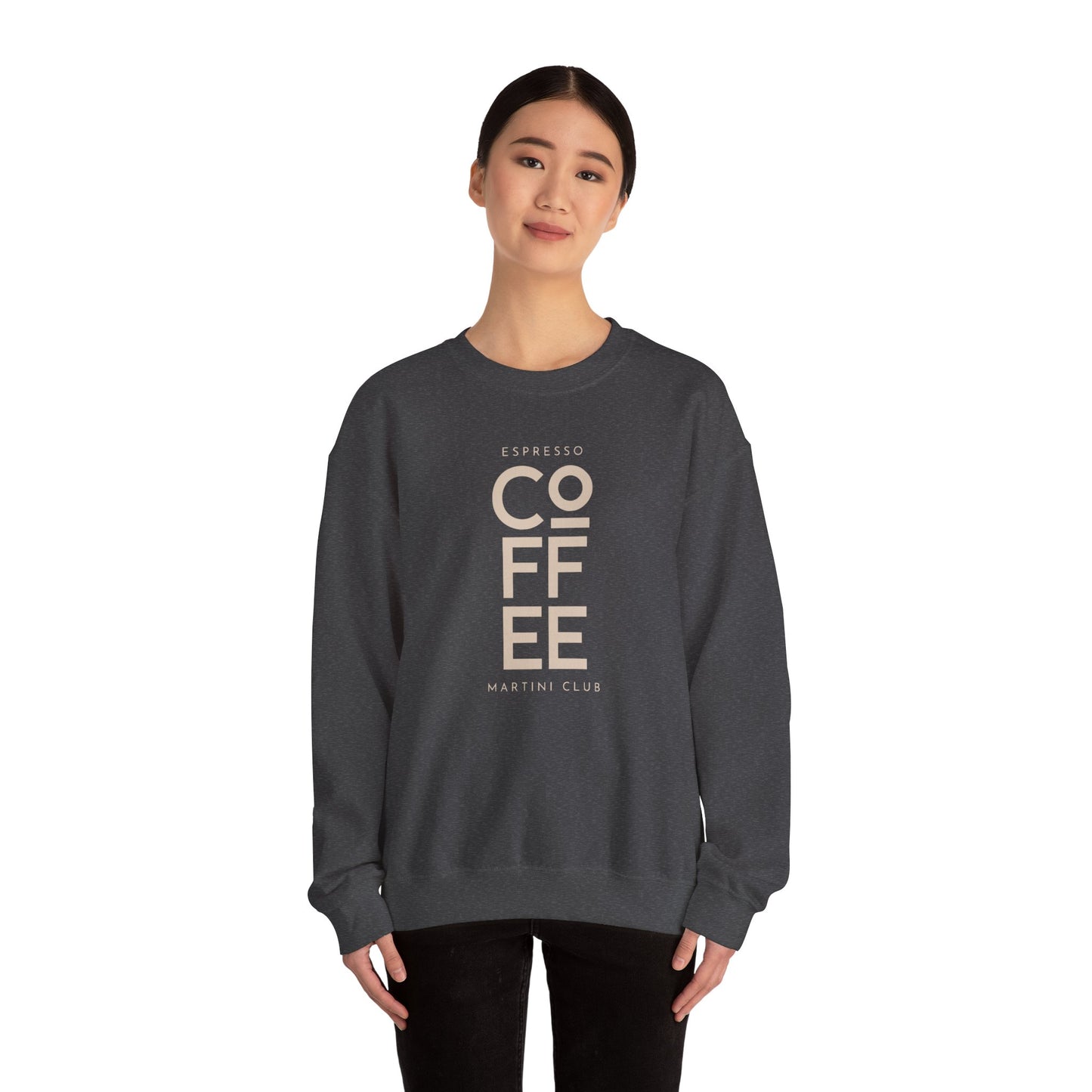 Espresso Martini Club Luxury Coffee Crewneck Sweatshirt