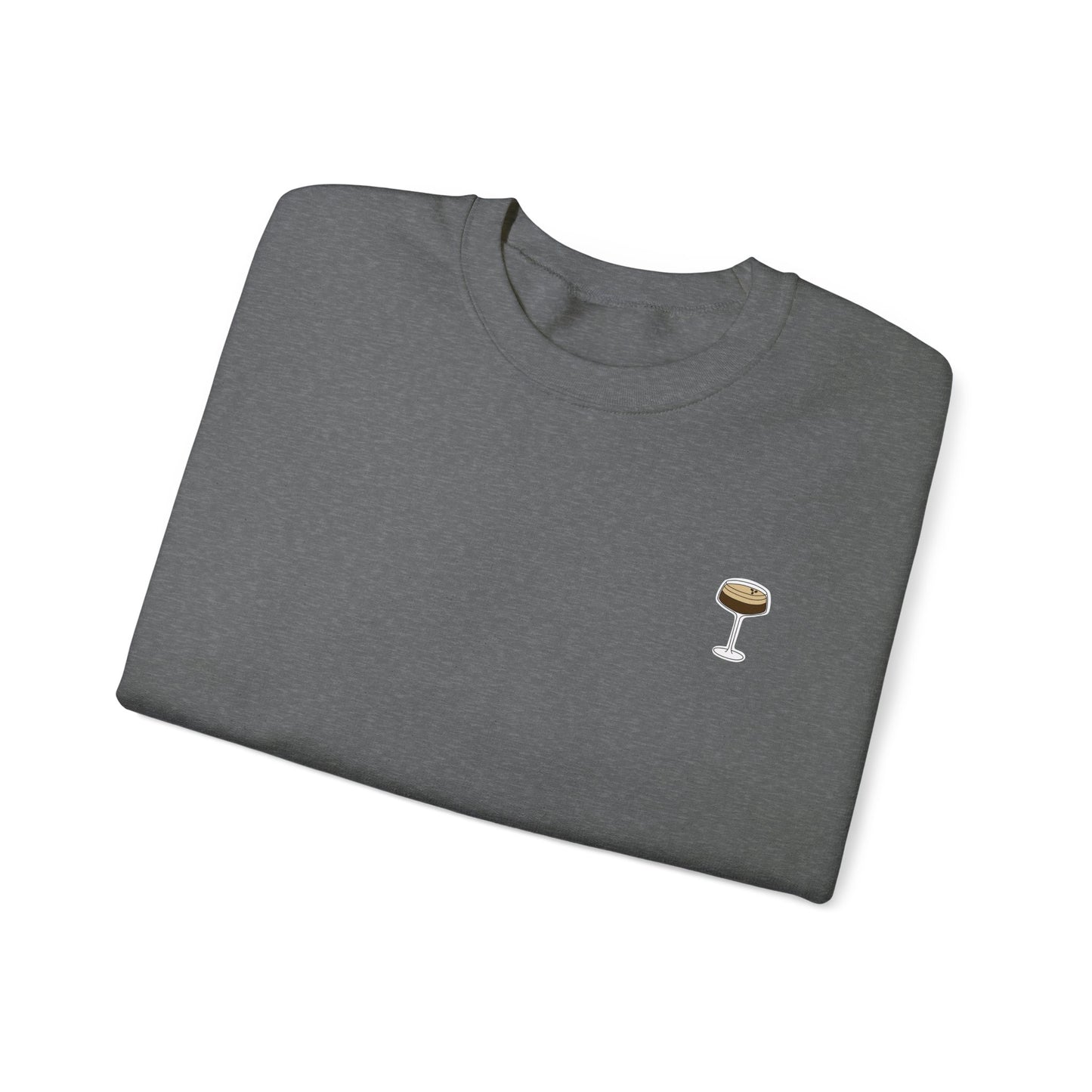 Espresso Martini Minimalist Logo Crewneck Sweatshirt