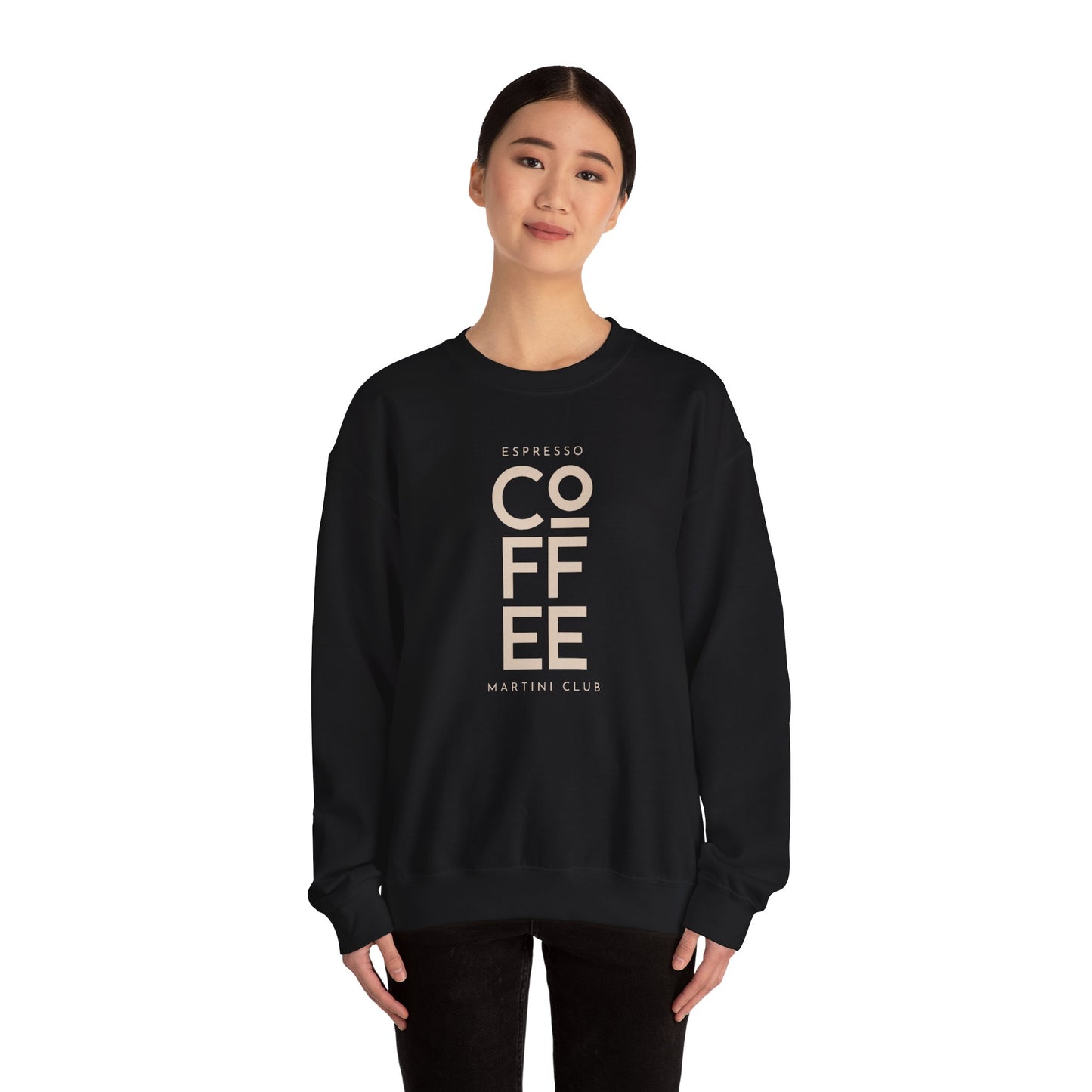 Espresso Martini Club Luxury Coffee Crewneck Sweatshirt